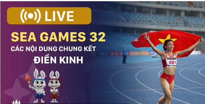 Xem trực tiếp chung kết điền kinh chiều 9-5: Chờ Nguyễn Thị Oanh giành 2 Huy chương Vàng